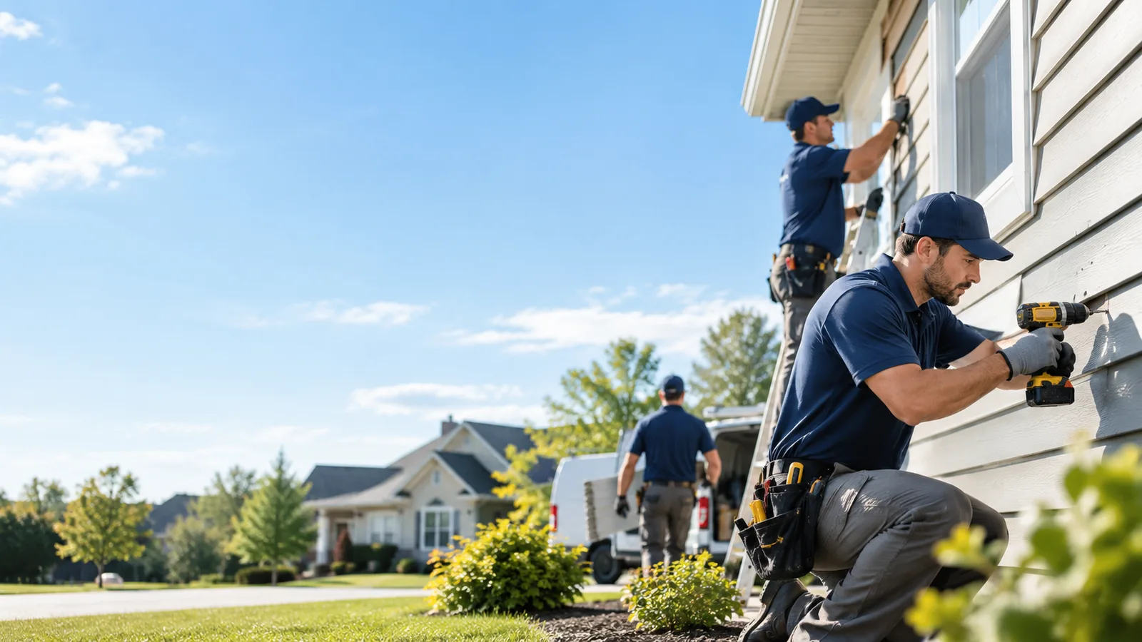Siding Repair Vs Replacement in Round Mountain, TX